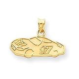 14k NASCAR Matt Kenseth Number 17 Car Pendant