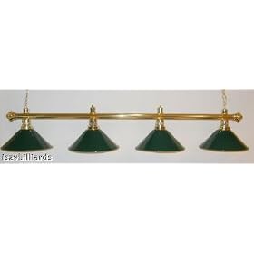 72 Metal Pool Table Light Billiard Lamp Green Shades by 
