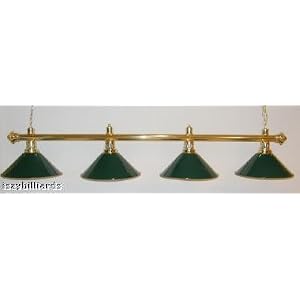 Buy 72 Metal Pool Table Light Billiard Lamp Green Shades now!
