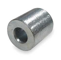 Dayton 2VKC7 Stop Sleeve, Aluminum, 1/8, Pk50