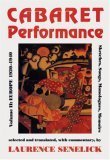 Cabaret Performance: Europe, 1890-1920. Volume 1: Sketches, Songs, Monologues, Memoirs (PAJ Books)