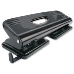 5 Star Office Punch 4-Hole Metal  Plastic Base 