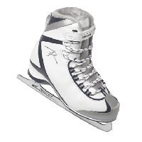 Riedell Soft Series 625 White/Blue - Size 8