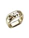 DKNY Ladies Stainless Steel Ring NJ1207040510 Size: S (P, Gold)