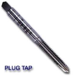 Vermont American (VER20070) High Carbon Steel Fractional Tap Plug 5/16 IN. - 18NC - Carded