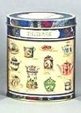 Teapots Tea Caddy - Oval, with Jasmine Green Tea