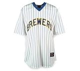 Milwaukee Brewers Cooperstown Replica Throwback Jersey