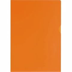 Elba Sichth�lle A4 orange/76442OG f�r DIN A4 PVC Hartfolie 150my Inh.25
