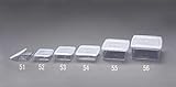 ESCO (エスコ) 123x 88x28mm/200ml シール容器(角型) EA508AM-51