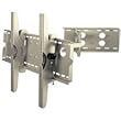 PLB110B-Articulating LCD HD Wall Mount for 23 Inch to 37 Inch 15 degrees up or down 40 degrees of swivel left or right (Black)