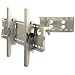 PLB110B-Articulating LCD HD Wall Mount for 23 Inch to 37 Inch 15 degrees up or down 40 degrees of swivel left or right (Black)