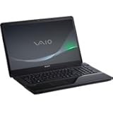 Sony VPCEC22FX/BI Vaio 17.3" Notebook (2.26 GHz i3-350M Processor, 4 GB RAM ....