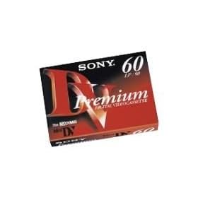 Sony Mini DV Digital Video Cassette Premium 60 minutes (3 Pack)