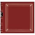 Pioneer Bonded Leather 3 Ring Photo Album, Holds 200 4x6" Photos, 2 Per Page, Color: Navy Blue.