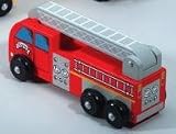 Wooden Fire Truck - 10.5