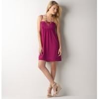 Buy Ann Taylor Loft Ladies Magical Plum Petite Empire Tank Dress with Pleated Trim by Ann Taylor LOFT