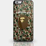 Bape a Bathing Ape Amry Texture for Iphone and Samsung Galaxy Case (iPhone 6 plus black)