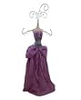 Jewelry holder - Mannequin shaped jewelry holder (purple)