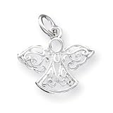 Sterling Silver Filigree Angel Charm
