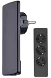 Schulte 151000156100 Evoline Plug Schukostecker schwarz