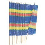 Beach Windbreak - Paravent de plage - 10 piquets - 6 m x 1,2 m