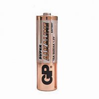 Alkaline batteries, AA, 1.5V, packed 4 /blister