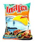 Tasto Potato Chip Ridge Cut Snack Food - Crab Curry X 3 From Thailand 