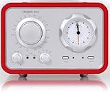 Electronics : Tangent 11139 DUO red high gloss Clock Radio