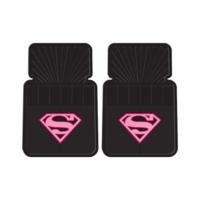 Supergirl Pink Logo Floor Mat