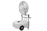 Review J & D MANUFACTURING  / 24 Inch Diameter Portable Misting Fan Oscillating