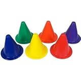 7 Safety PVC Cones - Quantity of 2
