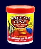 Omega One Freshwater Flakes, 5.3 oz.