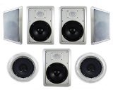 Acoustic Audio HT-87 7.1 Home Theater Speaker System (White)