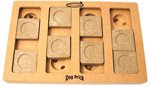 Nina Ottosson's Best Quality Dog Brick Puzzle Toy, Wood (not plastic)