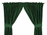 Dallas Stars 63"L x 82"W Coordinating Jersey Mesh Tie Back Drape by Kentex