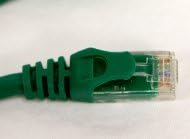 Network Cables Online-Green 25ft "Ferari Style" CAT6 Network Patch Cable