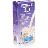 Resource 2.0 Vanilla Creme Brikpak 27 X 8oz Case