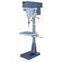 15" Variable Speed Drill Press - Floor, #2 MT Spindle, Chuck and Arbor, 115/220V, 1PH, 1HP Motor with Rotary Drum Switch