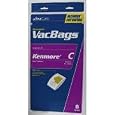 Kenmore C Canister Allergen Filtration Vacuum Bags