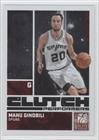 2009-10 Donruss Elite Clutch Performers Red #4 - Manu Ginobili/249
