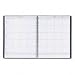 Lesson Plan Book, 8-1/2 x 11, Embossed Simulated Leather Cover, Blue - Sold as 1 Each Image