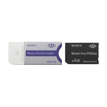 Set A Shopping Price Drop Alert For Sony 4 GB Memory Stick PRO DUO Media (MSX-M4GS) (Retail Package)