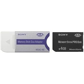Sony 4 GB Memory Stick PRO DUO ( MSX-M4GS ) (Retail Package)