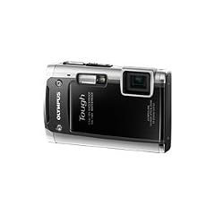 Olympus Tough TG-610 Digitalkamera (14 Megapixel, 5-fach Zoom, 7,6 cm (3 Zoll) Display, bildstabilisiert, 5m wasserdicht) schwarz
