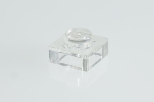 400x Lego Transparent Clear 1x1 Plates Super Pack