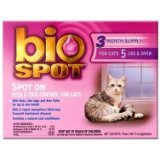 Bio Spot Spot On for Cats over 5 lbs., 3 Month Supply