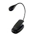Kindle light Clip-On LED Book Light eReader Black Color Sony Kindle book light (Black)