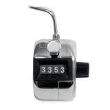 Baumgartens : Tally Counter, Count to 9999, Silver/Black -:- Sold as 2 Packs of - 1 - / - Total of 2 Each