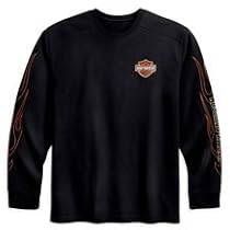 Harley-Davidson&reg; Men's Long Sleeve Shirt. Embroidered graphics. 99042-09VM