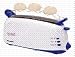 Palson Panini toaster with extra wide slot and defrosting function - White